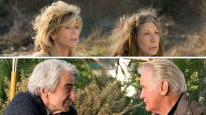 Grace and Frankie: the great divide. (photo from Netflix)
